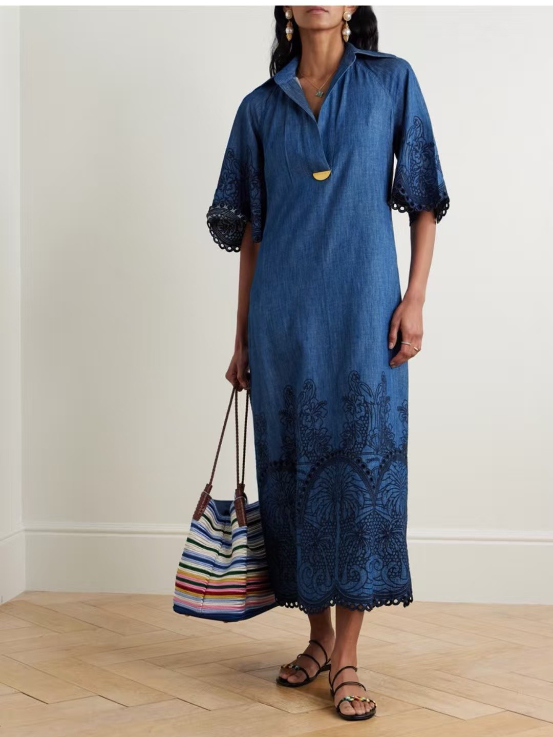 DENIM DRESS - Image 4