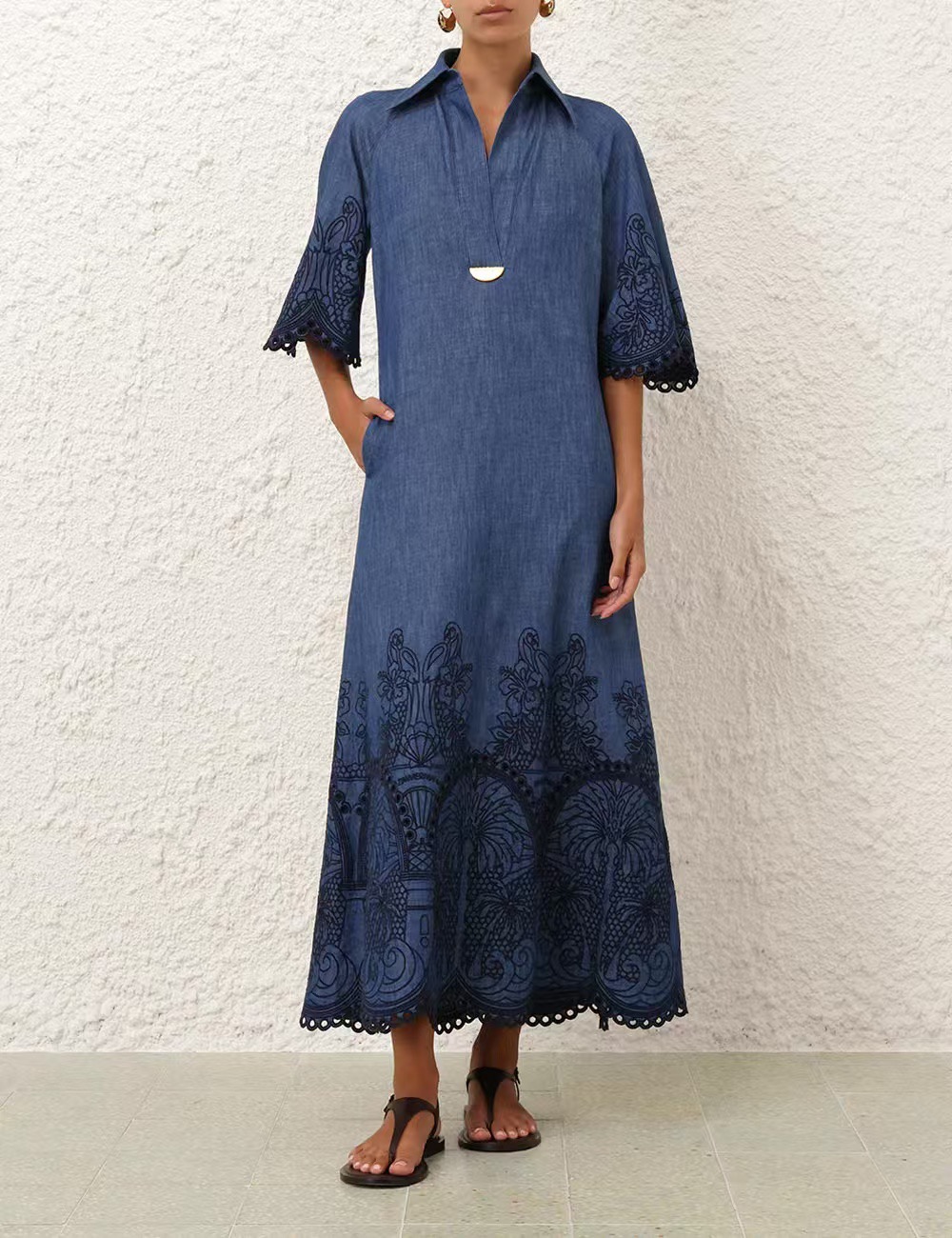 DENIM DRESS
